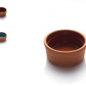 VİAPOT FLORYA KASE 150 ML 9,5X4,5 CM İÇİ SIRLI HARDAL 4LÜ KUTU