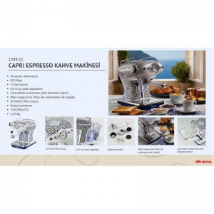 ARIETE 1389/1C CAPRI ESPRESSO KAHVE MAKİNESİ