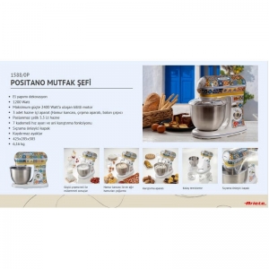 ARIETE 1588/0P POSITANO MUTFAK ŞEFİ