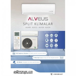 ALVEUS ALV 18 İNVERTER DUVAR TİPİ 18000 BTU SPLİT KLİMA
