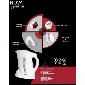 AWOX NOVA AÇIK REZİSTANS KETTLE KL:8