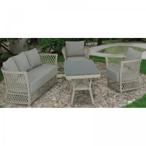 FLEXY RATTAN MALTA 3 LÜ TAKIM (3+1+1) 606