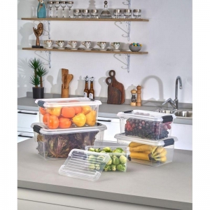 MOİ ŞEFFAF 10 LT DİKDÖRTGEN SAKLAMA KABI KL:36