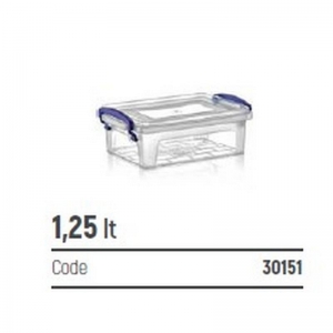 DÜNYA - 1,25 lt Clear Box  KL:48