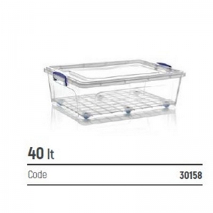 DÜNYA - 40 lt Clear Box KL:6