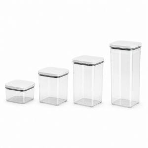 DÜNYA - 550 ml Düz Desenli Kare Food Container KL:45