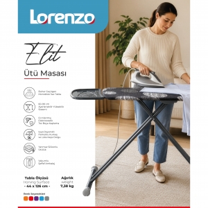 LORENZO ELİT ÜTÜ MASASI KL:2