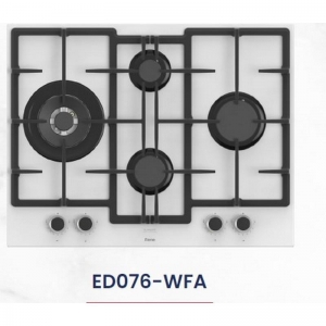 FERRE ED076/WFA KADEMELİ 65 CM WOK BEYAZ ANKASTRE OCAK