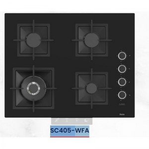 FERRE SC405 -WFA SİYAH FLAME ART 65 CM ANKASTRE CAM OCAK