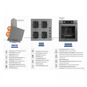 FERRE ANKASTRE SET GRİ (D065-SA-SS208-XE64CPR)