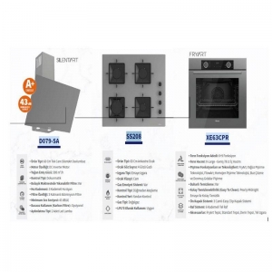 FERRE ANKASTRE SET GRİ (D079-SA-SS208-XE63CPR)