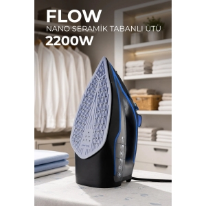 LORENZO - FLOW 2.200 WATT 160 GR SERAMİK BUHARLI ÜTÜ KL:6