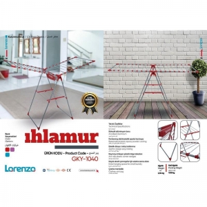 LORENZO IHLAMUR ALÜMİNYUM KURUTMALIK KL: 6