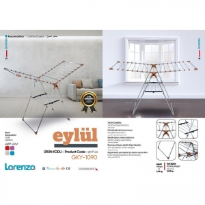 LORENZO EYLÜL FULL ALÜMİNYUM KURUTMALIK KL:6