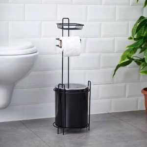 LAVABO ÇÖP KOVASI WC KAĞITLIKLI METAL KL:12