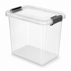 HOBİ BOX - DERİN KİLİTLİ SAKLAMA 15 LT ŞEFFAF KL:24 LÜ