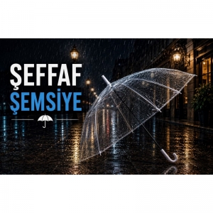 ŞEMSİYE FI-15 ŞEFFAF KOLİ İÇİ AD:100 LÜ