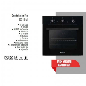 İTİMAT 6021 SİYAH ANKASTRE FIRIN