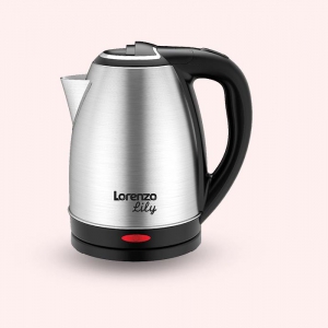 LORENZO LİLY İNOX 1.8 LT ÇELİK SU ISITICISI KETTLE KL:6