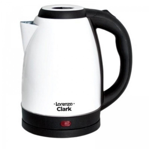 LORENZO CLARK 1.8 LT ÇELİK SU ISITICISI KETTLE BEYAZ KL:6