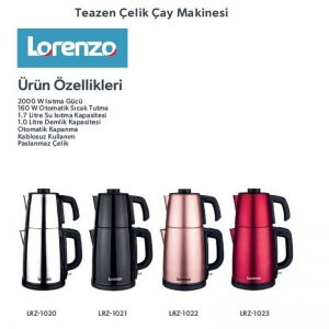LORENZO TEAZEN ÇELİK ÇAY MAKİNESİ ROSİE KL:4