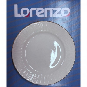 LORENZO SAFİR PASTA TABAK 19 CM GOLD - 6'LI KUTU