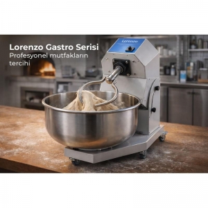 LORENZO - GASTRO HAMUR YOĞURMA MAKİNESİ 25 KG UN - 35 KG KAP. 