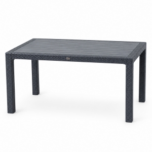 MANDELLA - 90X150 ELİT RATTAN MASA  (CAMSIZ) - ORJİNAL