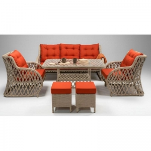 REN GARDEN HANZADE GRİ 3'LÜ TAKIM