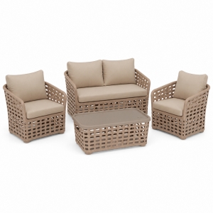 GRAND 2'Lİ OTURMA GRUBU CAPPUCINO