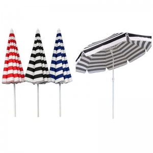 SKYBELT SKY-130 ŞEMSİYE PLAJ KUMAŞ ÇİZGİLİ MİX 200 CM