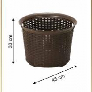 RATTAN YUVARLAK SEPET PK:12