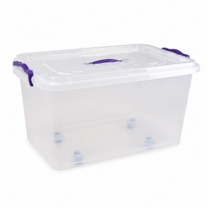 HOBİBOX 50LT KİLER SAKLAMA KABI TEKERLEKLİ PK:7