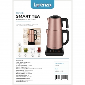 LORENZO - SMART TEA 5 in 1 KONUŞAN ÇAY MAKİNESİ ROSIE KL:4