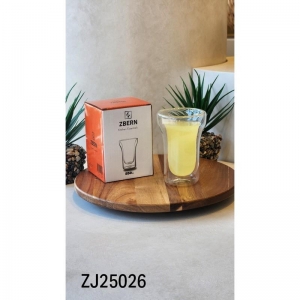 ZBERN ÇİFT ÇİDARLI BARDAK -250 ML KL:100