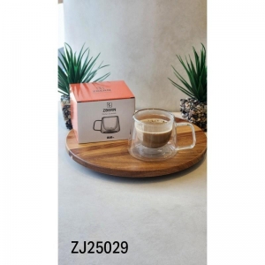ZBERN ÇİFT ÇİDARLI BARDAK 210 ML KL:72